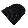 Y2K Vielseitige Beanie Mütze Dehnbar Raffung Warm Hip-Hop Kappe Glänzend Winddicht Strass Strickmütze für Männer und Frauen