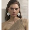 Yhpup Ocean Style Starfish Shell Big Drop Dangle Earrings for Women Stainless Steel Summer Beach Holiday Daily Jewelry 2025