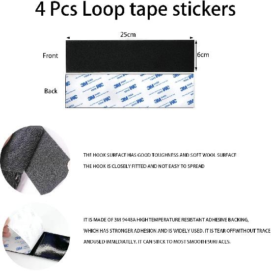 Universal Mesh Cargo Net Storage Net Wall Sticker Organizer Pouch Bag Storage Mesh Net For Car Trunk Storage Add On Organizers For Car Truck (15" X