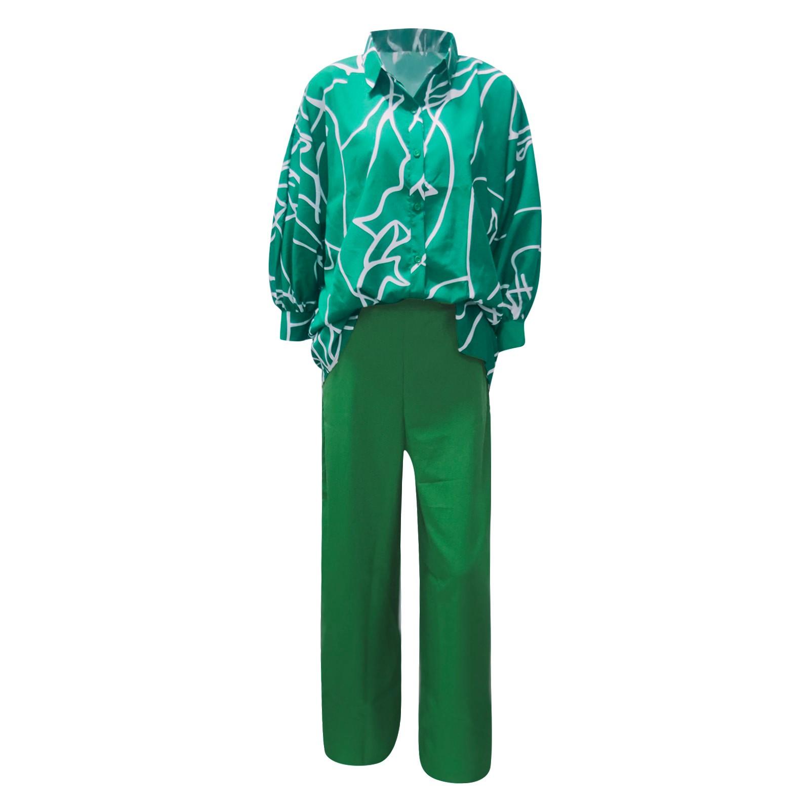 Женский осенне-зимний повседневный комплект — фото 4