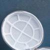 White Lingerie Laundry Bag with Zipper, Honeycomb Mesh Bra Washing Bag - Effectively Filters Impurities, Bras, Underwear, Socks, Stockings