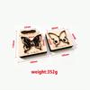 Butterfly Pendant Die Hollow Pendant Keychain Decoration Die Laser Die Finished Product China Die Cutting Tool