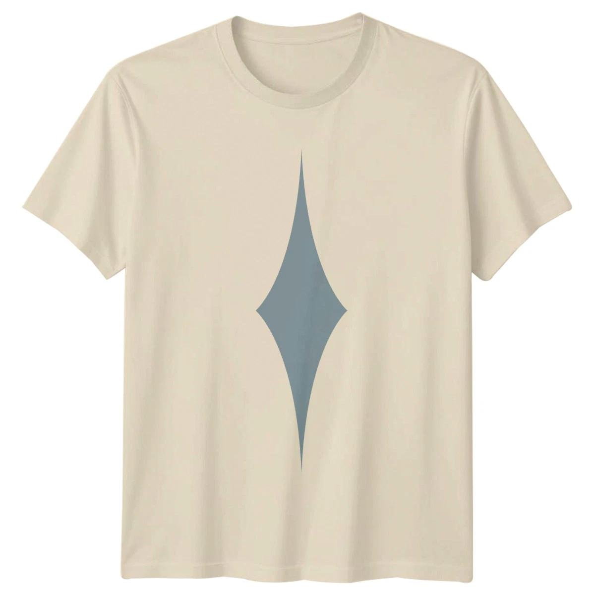 Minimalist Curved Diamond Geometric Abstract T-Shirt Abstract Shape XL