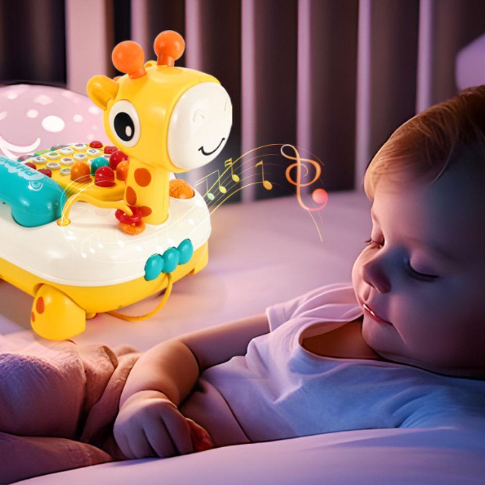 

Elk Emulated Telephone Toys with Wheels Simulation Landline Phone Educational Toy Elk