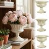 Multipurpose Flower Pot White Decorative Vase Vintage Urn Vase Flower Pot  Living Room