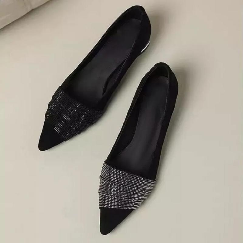 Damskie urocze szpiczaste buty na wysokim obcasie w wielokolorowe srebro i czerń moda damska słodkie wiosenne letnie seksowne czółenka ab785
