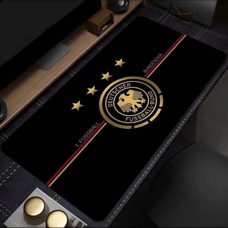 German Football Federation Emblem mouse pad, rubber base, esports desk mat, mouse pad for gamers and office use, gaming desk , easy to clean mat
