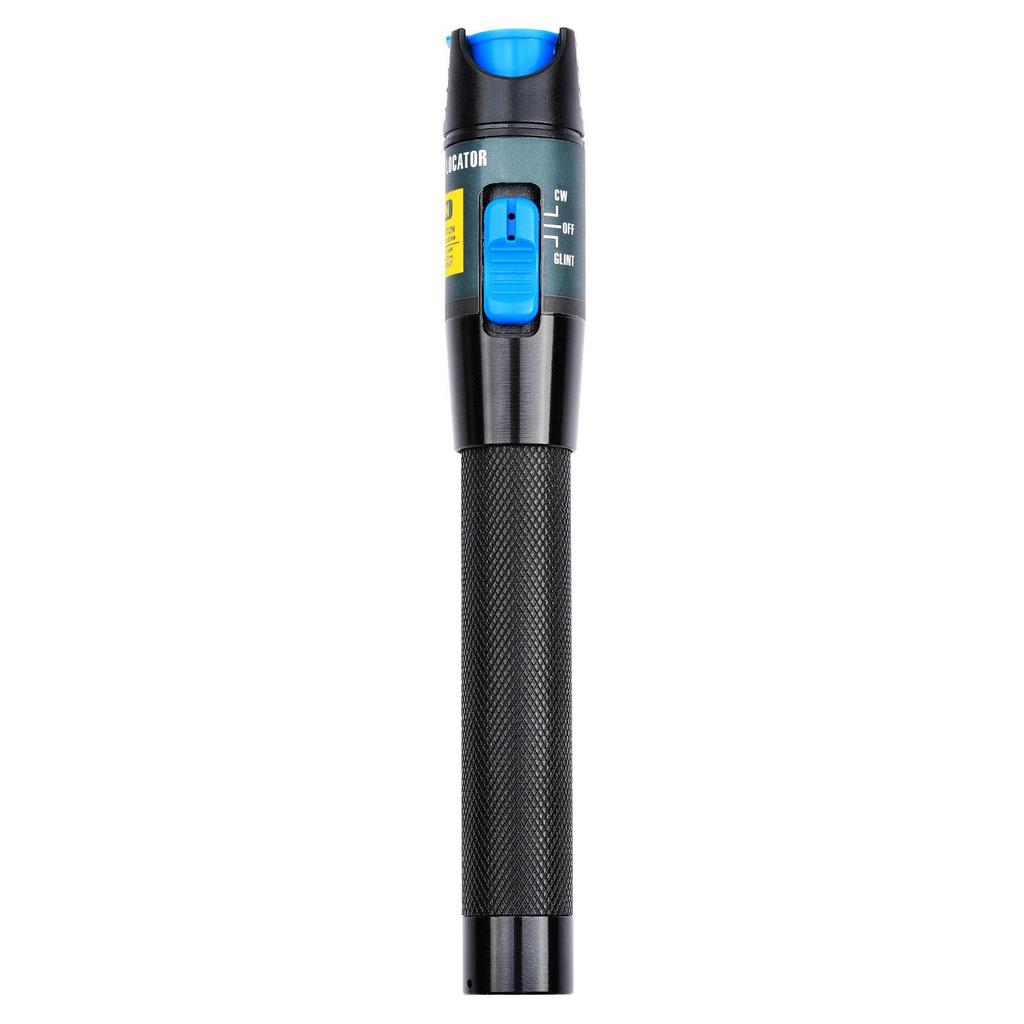 5mW Fiber Optic Red Light Fault Detector Pen with Pigtail Patch Cord, 5 Km Range