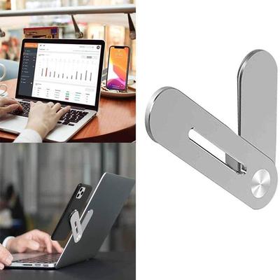 Phone Magnetic Sheets Fixed Laptop Monitor Mount Aluminum Alloy Mobile Phone Support Bracket Stand Holder Desktop PC Monitor
