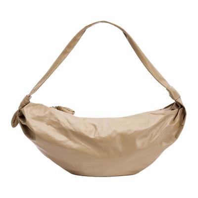 Croissant Cow Leather Croissant Bag, Crossbody Bag, Shoulder Bag Large Unisex Yellow BG0027-LL0028-539