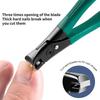 Ultra Sharp Portable Cutters, Stainless Steel, Wide Jaw Opening, Anti-slip, Finger Cutters for Women and Men