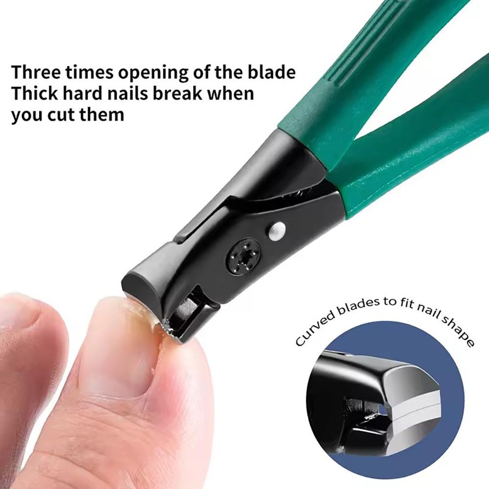Ultra Sharp Portable Cutters, Stainless Steel, Wide Jaw Opening, Anti-slip, Finger Cutters for Women and Men