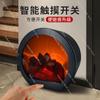 Fireplace Lamp Simulation, Decorative Night Light, LED Home Ornaments for Retro Atmosphere and Cozy Lighting