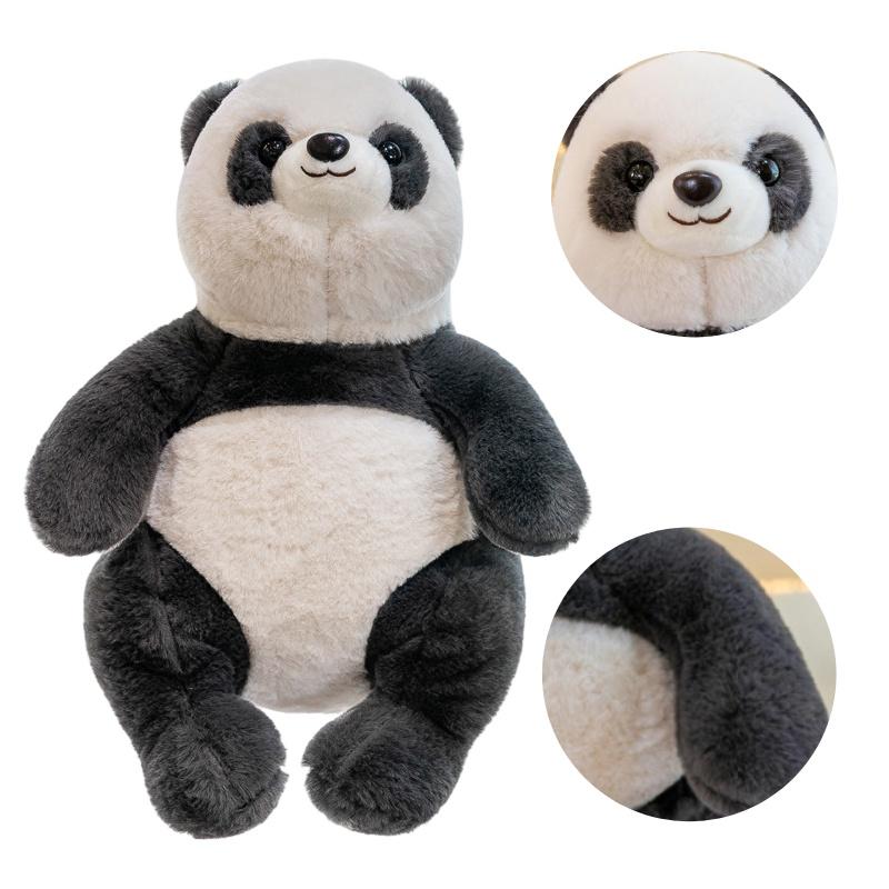Cute Wulula Panda Plush Toy Fat And Chubby Panda Doll Wholesale Cross-border For Girls