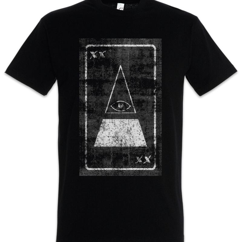 Tarot The Eye Of Illuminati T Shirt Card Cards Symbol Sign Logo Insignia