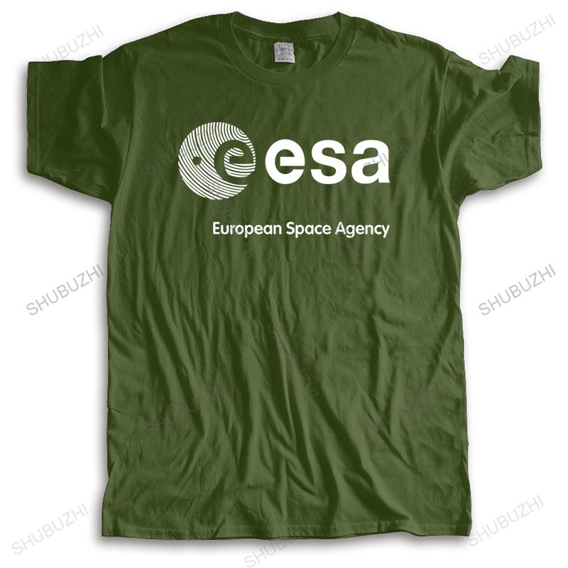 Mens Luxury Cotton T Shirt New Arrived Mens T Shirt European Space Agency  esaATO New High Quality Man T-shirt Drop Shipping