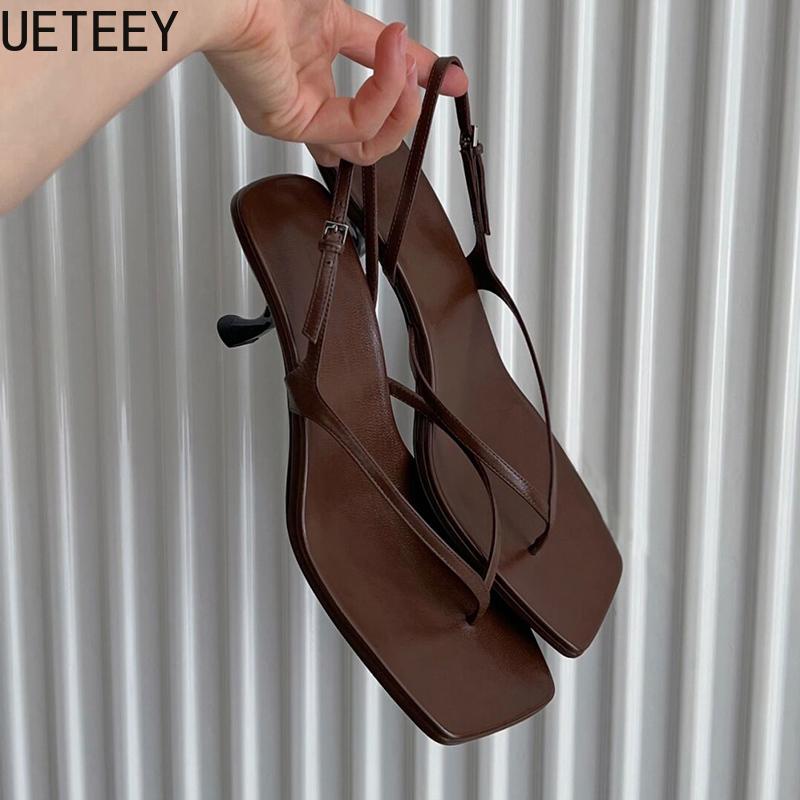 Fashion Summer High Heel Women Clip Toe Sandals Fashion Narrow Band Shoes Design Style Party Dress Sandalias Shoes