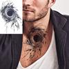 1 Vel Skelet Doornen Anker Tijdelijke Tattoos Voor Volwassen Hand Nek, Halloween Nep Tattoo Sticker Langdurig Realistisch Tatoo