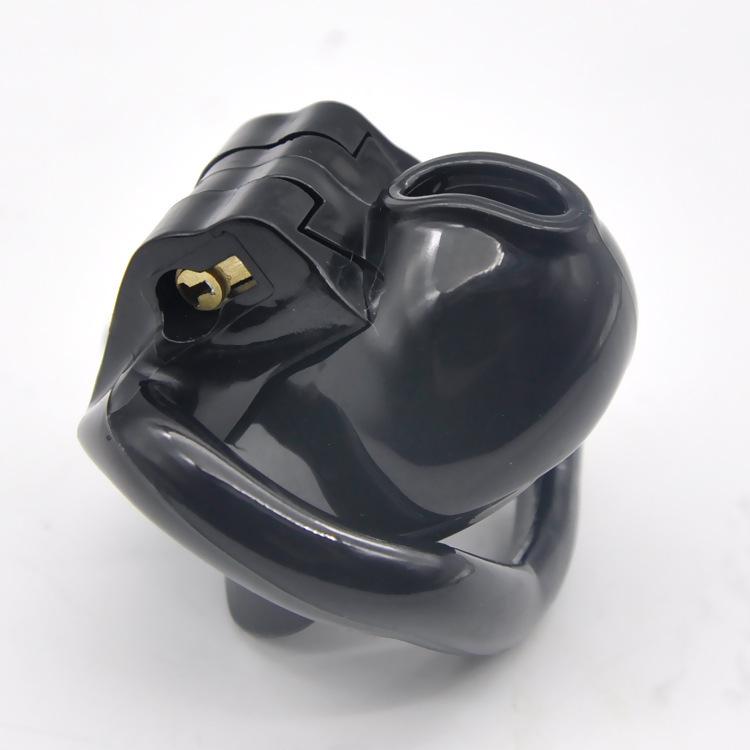 HT V3 Male Resin Chastity Device: CB6000S Cage for Kinky Use