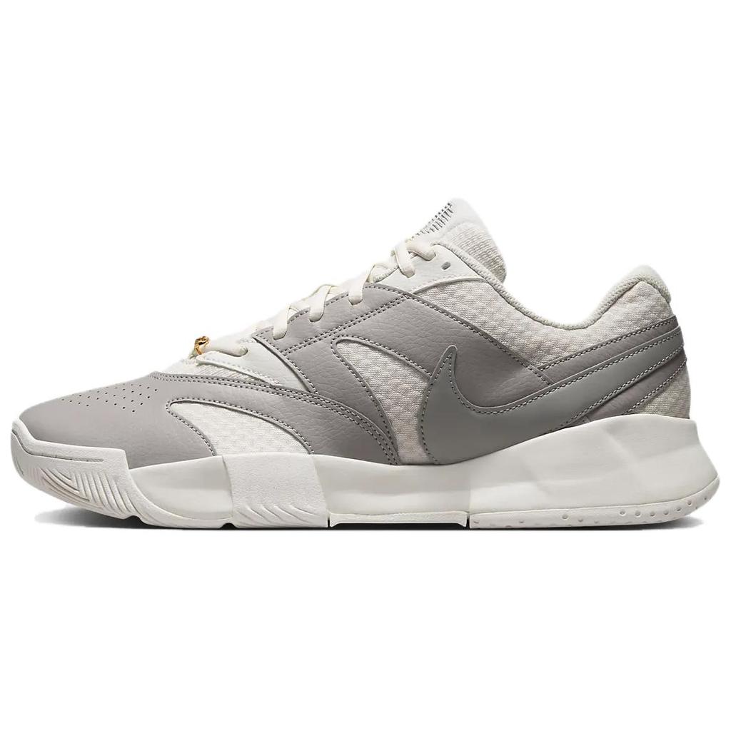 Nike Court Lite 4 Premium HC Gold Flair Pack Men Sneakers Grey Phantom College-Grey FZ1220-001