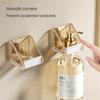Storage Rack Easy To Press Adjustable Accessories Plastic Grey Bathroom Storage Dishwashing Liquid Hanger Brown Home Storage