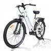 HETATX TX520 Vélo Électrique 45KM-h 500W 15.6Ah 48V XOFO Motor 80KM Roue 27.5" Blanc