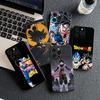 Cover for Apple iPhone 17 16 Plus 13 12 Pro Max Mini X XR Xs ProMax 16E 15+ 17+ Air Phone Case Dragons Gokus Balls Gogeta Super