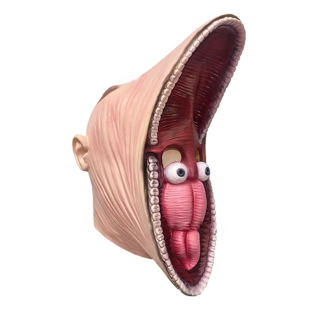 

Funny Adam and Barbara Mask Cosplay Monster Full Head Couple Latex Helmet Halloween Carnival Dress Up Bar Party Costume Props