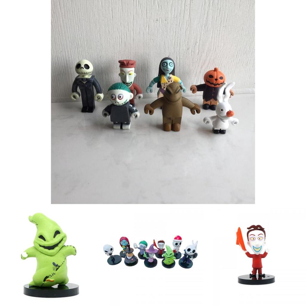 Delightful Jack Skellington Figure Set Featuring Nightmare Before Christmas Character Dolls For Kids And Collectors