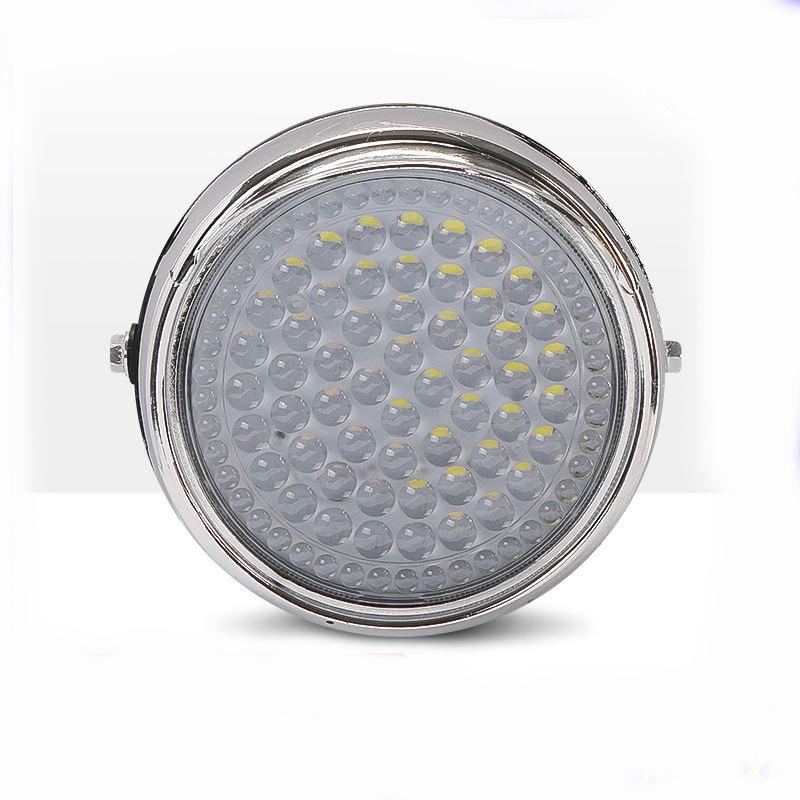 12-80V 21/37/66/114/132/181Beads Tricycle Motorcycle Headlight Waterproof Spot Light Beam Motorbike Fog Lamp LED Spotlight Light