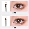 4 Stück Feine Lidschattenpinsel Verwischen Präzision Eyeliner Verwischen Make-up Pinsel Augenlid Highlighter Liegender Seidenwurm Make-up Pinsel Werkzeuge