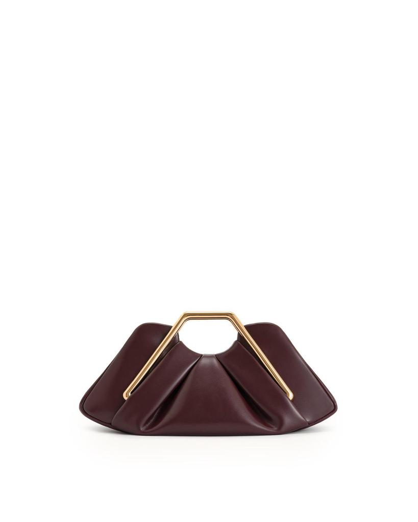 Stylish Niche Design Pleated PU Cloud Clutch Bag for Women