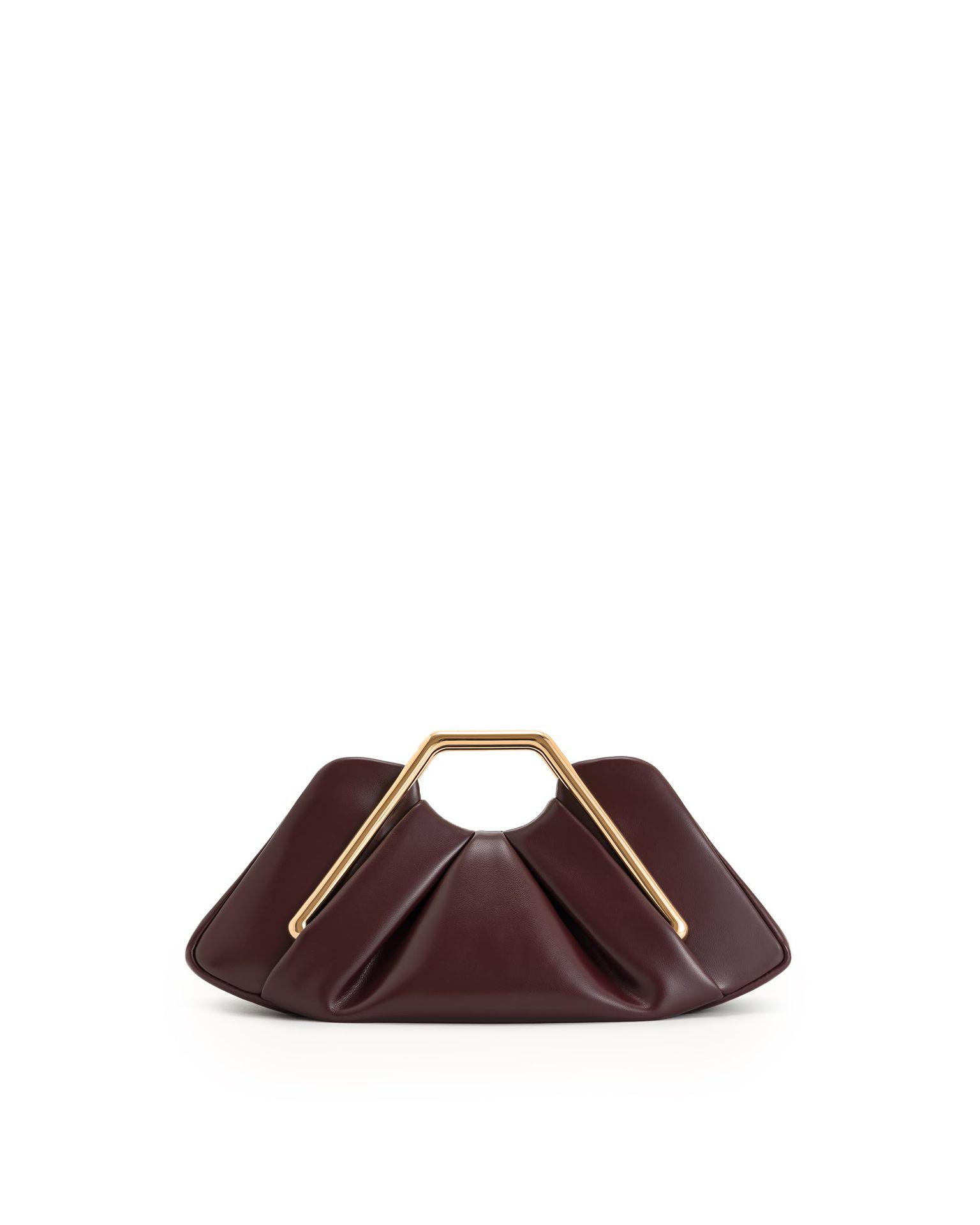 Стильная нишевая складчатая облачная сумка-клатч из ПУ для женщин 32x14x10 cm