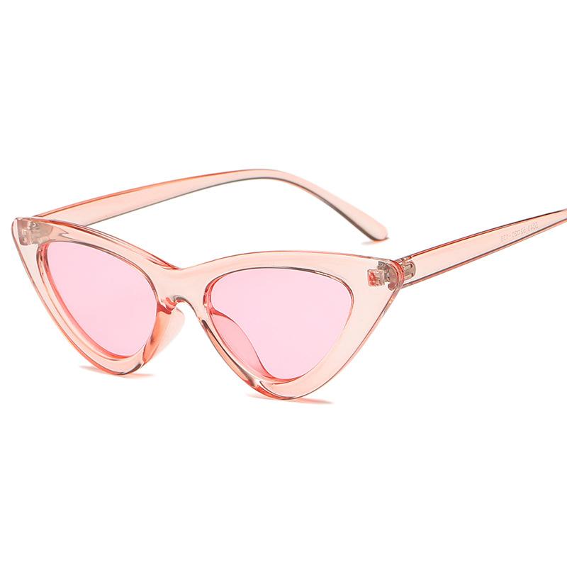 Nové evropské a americké módní sluneční brýle kočičí oko, Personalizovaná streetová fotografie, Sluneční brýle na molo, Retro trendy sluneční brýle ve stylu Hongkongu