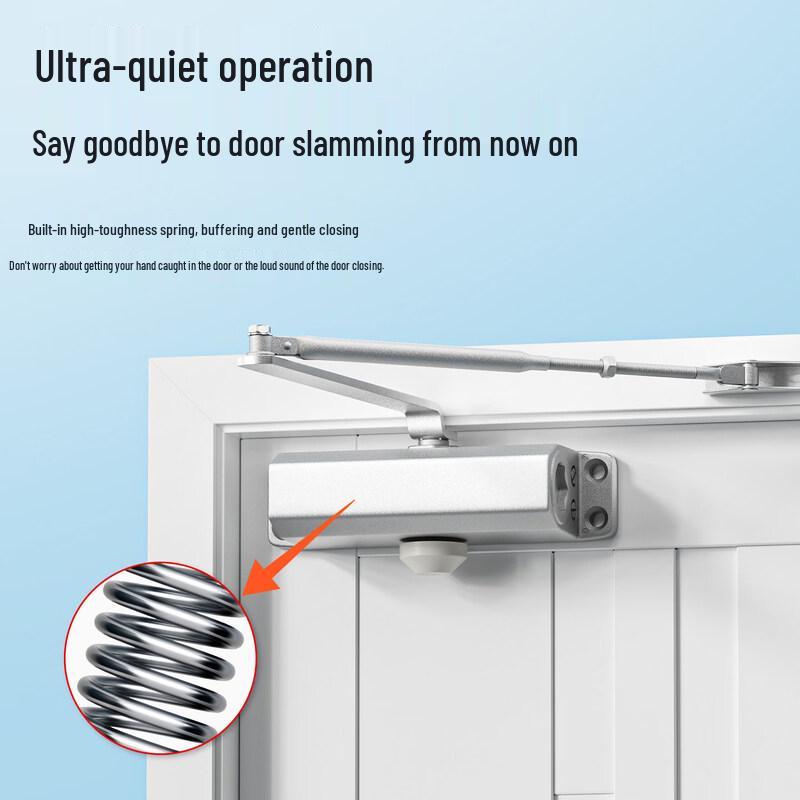 Thickened Large 90-Degree Positioning Automatic Door Closer