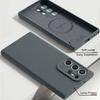 S26 Ultra Case Magnetic Liquid Silicone Soft Phone Cover Cases For Samsung S25 Ultra S26 S24 S23 S22 Plus A56 A55 A54 A16 5G
