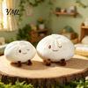 Soft Stuffed Food Cushion Cute Dumpling Plush Pillow, Funny Bun Animal Toy, PP Cotton Playful Room Decorations Filled Decorative for Kids Sofa And Car