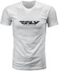 Teen Boys' Cotton T-shirt Summer Casual Graphic Tee Short Sleeve Fly Racing Fly Corporate T-Shirt (Small, White)