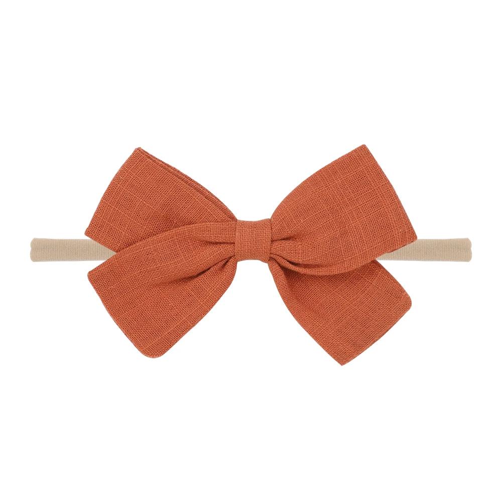 20Color 1Piece Cute Baby Headband Infant Kids Bows Headwear Tiara Gift Toddlers Bandage Newborn Girls Headwrap Hair Accessories