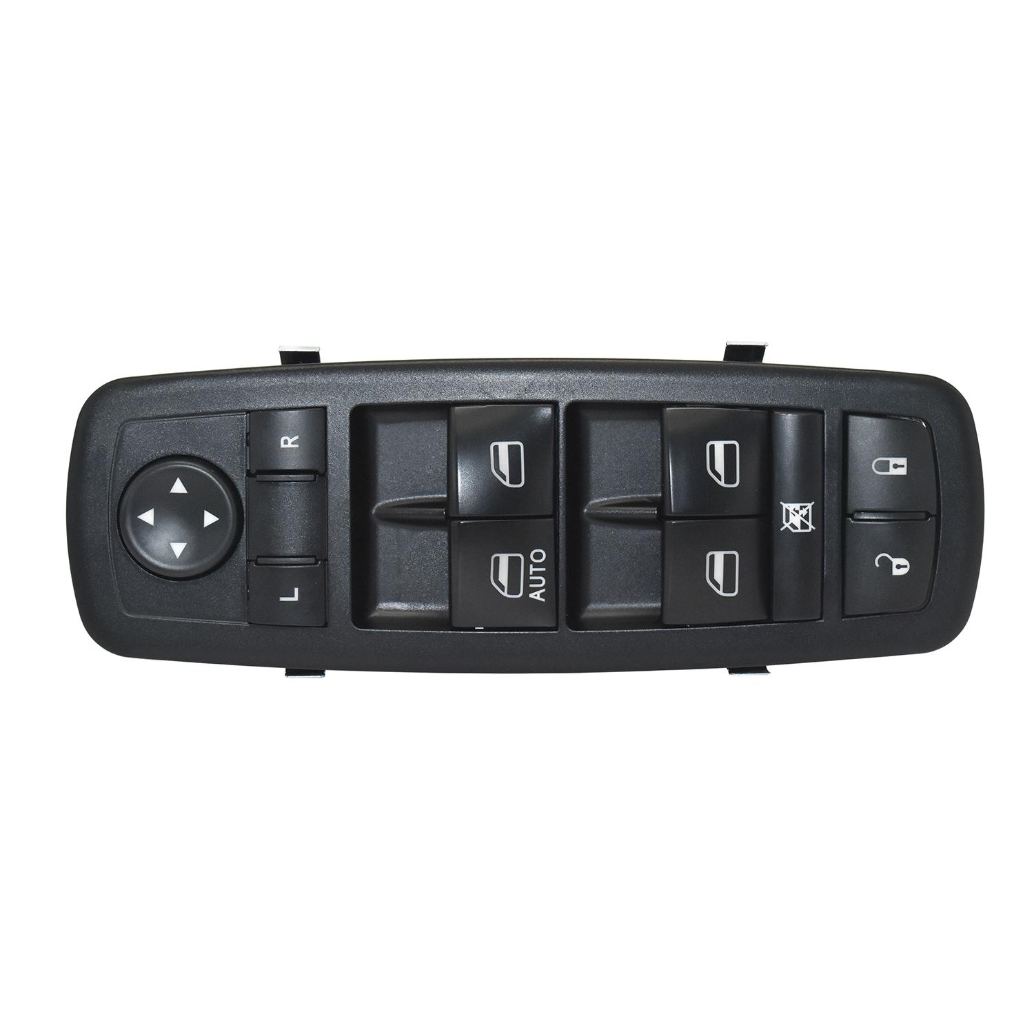 Front Driver Master Power Window Switch Door Lock for 2008-2012 Dodge Journey Nitro Jeep Liberty RAM 1500 2500 3500 Replace 4602632AG