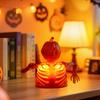 Halloween Ornaments Skeleton Electronic Candles, Skeleton Joints Can Be Activity, Jack-o-lantern Party Props