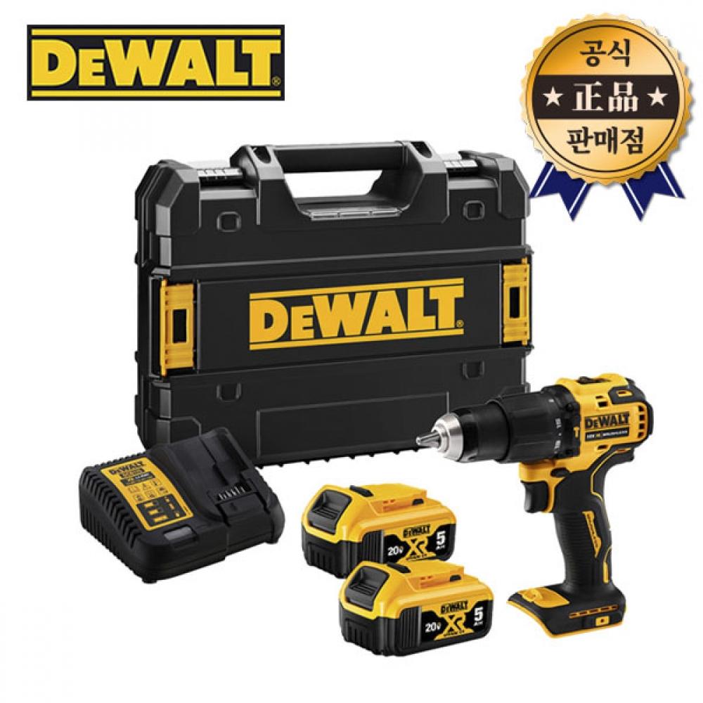 

Аккумуляторная ударная дрель DeWalt DCD709P2 18 В, 5,0 Ач, 2 аккумулятора, ударная дрель