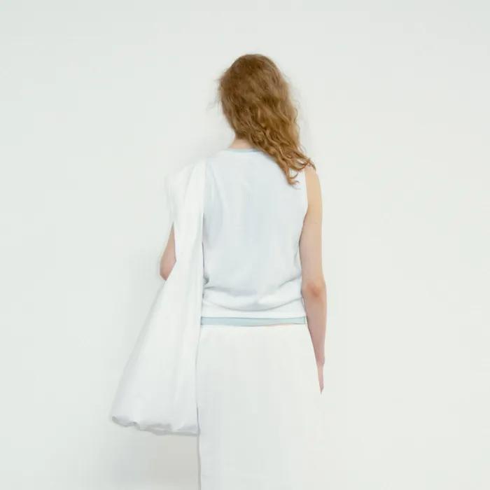 Oversized Cotton Bag (White)