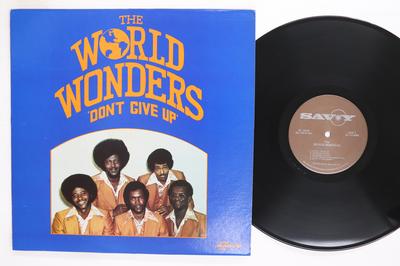 LP Record WORLD WONDERS  Dont Give Up SL14510 SAVOY 1979 US SoulFunk Used