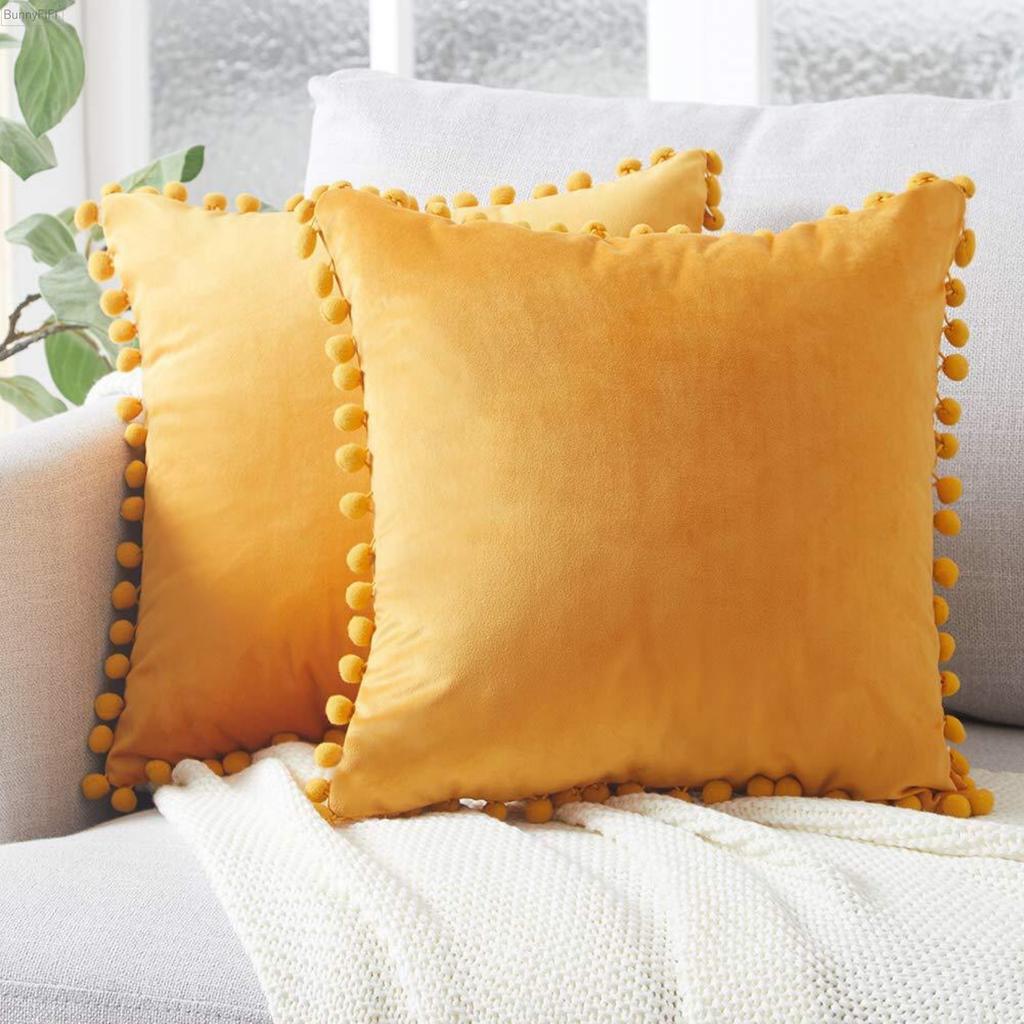 Home Velvet Cushion Cover Decor Soft Decorative Pillow Case Covers Room Decoration Sofa Pillowcases Big
