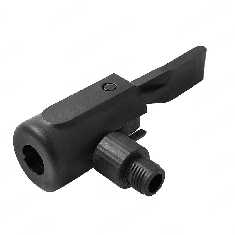 Cap Dublu Bicicletă Pista Biciclete Supape Conector Pneu Anvelopă Pompe de Aer Supape Adaptor Duză Gonflabilă Adaptor Inflator