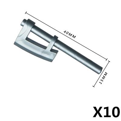 Mittelalterliche Militärzubehör Bausteine Ritter Figuren Waffe Schild Rüstung Helm Speer Bogen Armbrust Axt Hammer Spielzeug K026