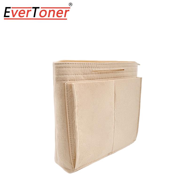 

EverToner New Felt Liner Bag Insert for L Miyake 6/10 Grids Bag Portable Inner Organizer
