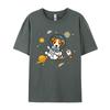 Jack Russell Funny Vintage Tshirt Party Tops Shirts Cotton Unisexs Top Tshirts Casual Retro Black Shirt Graphic Tees