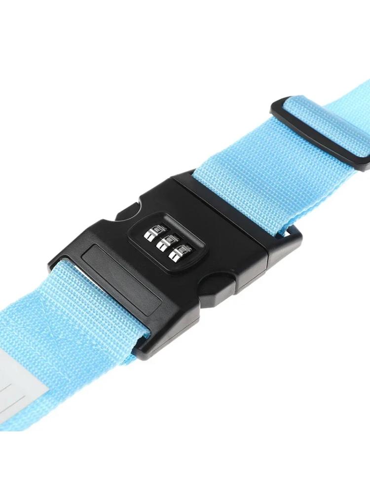 Luggage Strap Anti-theft Luggage Buckle Password Adjustable Bundling Packing Baggage Belt Suitcase Trunk Belts Bag Accessories